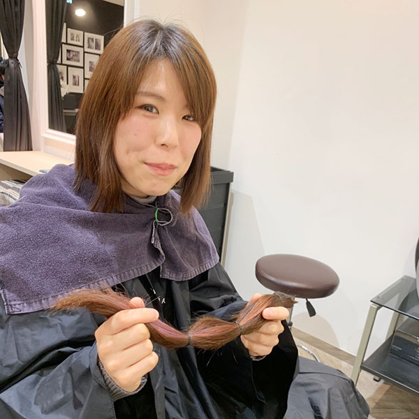 親子でヘアドネーション